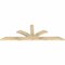 Ekena Millwork Richland Rough Sawn Timber Gable Bracket, Douglas Fir, 72"W x 24"H x 2"D x 4"F, 8/12 Pitch GBW072X24X0204RIC00RDF - alternate 5